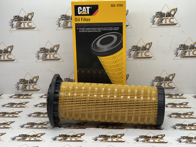 Фільтр масляний для двигуна (оригінал) на CATERPILLAR (код: 322-3155) Фільтр масляний для двигуна (оригінал) на CATERPILLAR (код: 322-3155)