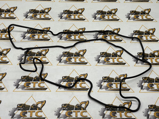 Прокладка клапанної кришки для двигуна Perkins на JCB mini (код: 02/630398, 334/C0035, U11996410)