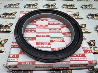 Сальник коленвала задний (ОРИГИНАЛ) на двигатель ISUZU 4HK1, 6HK1 (код: 02/801850)