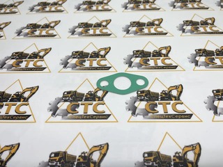 Прокладка для сливной трубки турбокомпрессора на JCB (код:  320/00852)