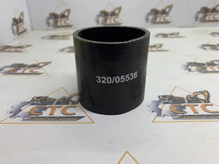 Патрубок для турбіни (короткий) (код: 49.5x55mm) на JCB 3CX, 4CX (код: 320/05536)