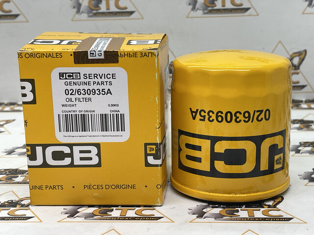 Фильтр масляный ОРИГИНАЛ для двигателя PERKINS mini на JCB (код: 02/630935A) Фильтр масляный ОРИГИНАЛ для двигателя PERKINS mini на JCB (код: 02/630935A)