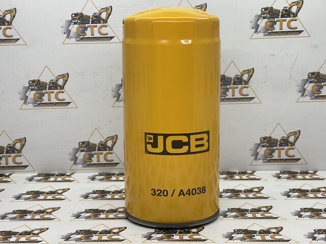 Фильтр масляный ОРИГИНАЛ для двигателя на полноповоротный экскаватор JCB (код: 320/A4038) Фильтр масляный ОРИГИНАЛ для двигателя на полноповоротный экскаватор JCB (код: 320/A4038)