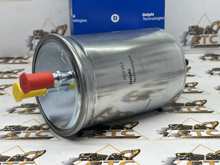 Фильтр топливный  DELPHI (диаметр трубки 9.5 и 9.9мм) для двигателя DIESEL MAX (код: 320/07138, 320/A7269)