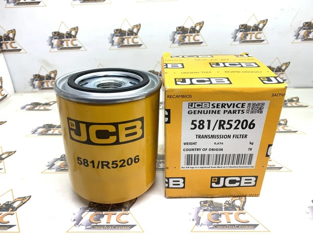 Фильтр масляный КПП (оригинал) на JCB 3CX, 4CX (код: 581/R5206) Фильтр масляный КПП (оригинал) на JCB 3CX, 4CX (код: 581/R5206)