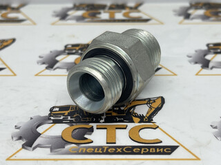 Адаптер (перехідник) для гідроакумулятора гальм JIC 7/8"-BSPP O"R 1/2" на JCB (код: BSPP O"R 1/2")