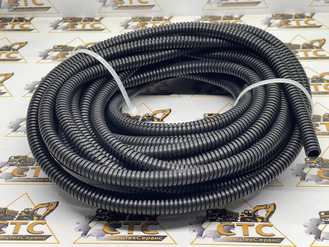 Гофра для авто-электропроводки D-10mm разрезная, 10м (код: 10015) Гофра для авто-электропроводки D-10mm разрезная, 10м (код: 10015)