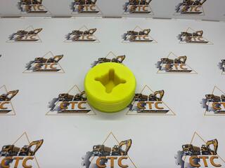 Гайка регулювальна опори (пластик) на JCB 3CX, 4CX (код: 123/07665, 128/10850)