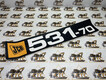 Етикетка (наліпка) 420х84 на телескопічний навантажувач JCB 531-70 (код: 333/P7816) Етикетка (наліпка) 420х84 на телескопічний навантажувач JCB 531-70 (код: 333/P7816)