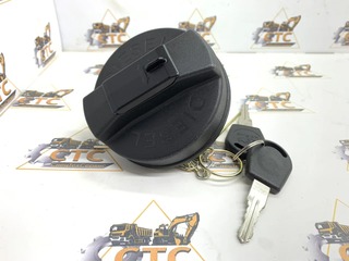 Крышка топливного бака на JCB JS (код: 333/K5769) Крышка топливного бака на JCB JS (код: 333/K5769)