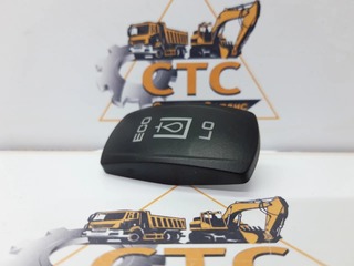 Клавиша (накладка) - переключатель ECO на спецтехнику JCB 3CX, 4CX (код: 701/E8971)