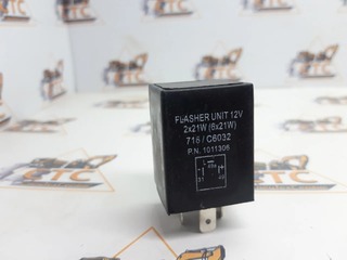 Реле поворотов 12V на JCB 3CX 4CX (код: 716/25800, 716/C6032, 716/20900)