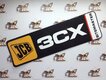 Емблема наклейка знак на JCB 3CX (код: 817/17858) Емблема наклейка знак на JCB 3CX (код: 817/17858)