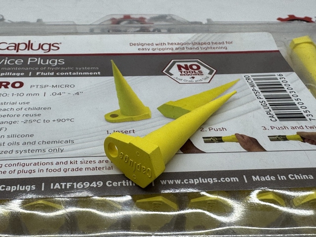 Заглушки (комплект) гідравлічних шлангів 20pcs MICRO : 1-10mm (код: 1-10) Заглушки (комплект) гідравлічних шлангів 20pcs MICRO : 1-10mm (код: 1-10)